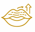 Smooth appearance of lip lines