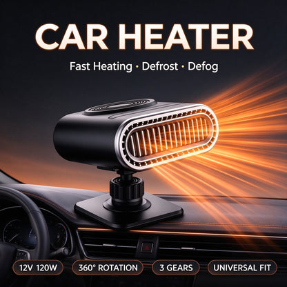 ❄️🚗 JOYTUTUS 12V Portable Car Heater – 50% OFF! Adjustable defogging, easy-install windshield demister – clear windows fast. 💨