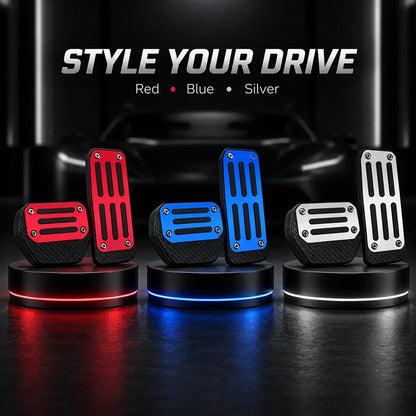 2PCS NonSlip Universal Automatic Foot Brake: Gas Cover Pad Pedal Accessories & Reliable Stability