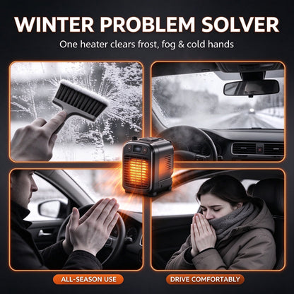 ❄️🚗 JOYTUTUS 12V Portable Car Heater – 50% OFF! Adjustable defogging, easy-install windshield demister – clear windows fast. 💨