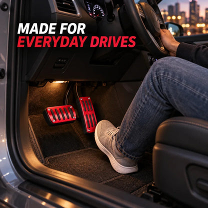 2PCS NonSlip Universal Automatic Foot Brake: Gas Cover Pad Pedal Accessories & Reliable Stability