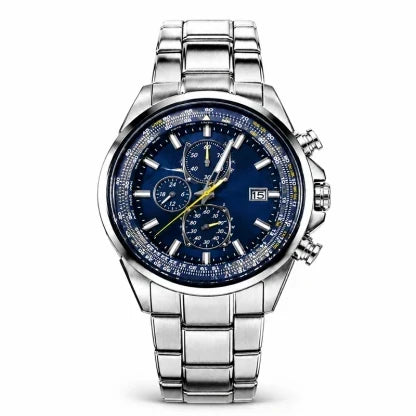 ⌚ Swiss Pilot Watch｜Authentic Swiss‑handcrafted, microscope‑calibrated movement, lifetime‑no‑replace solar movement, professional 20ATM waterproof 💧