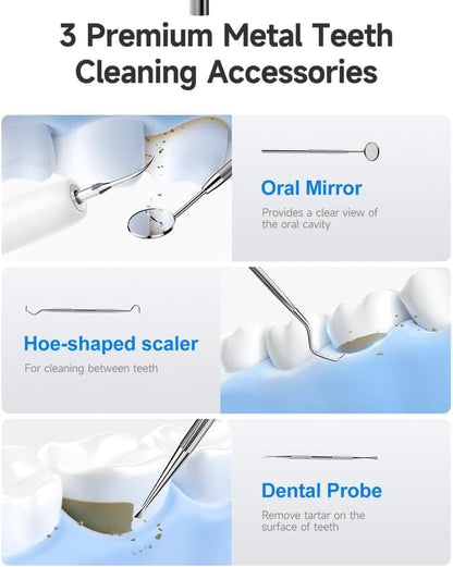 50% OFF🏆:  Professional Ultrasonic Dental Tool -Say Goodbye to Tartar at Home!🏡🦷