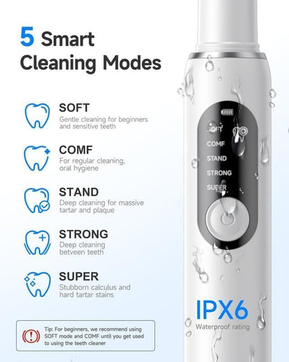 50% OFF🏆:  Professional Ultrasonic Dental Tool -Say Goodbye to Tartar at Home!🏡🦷