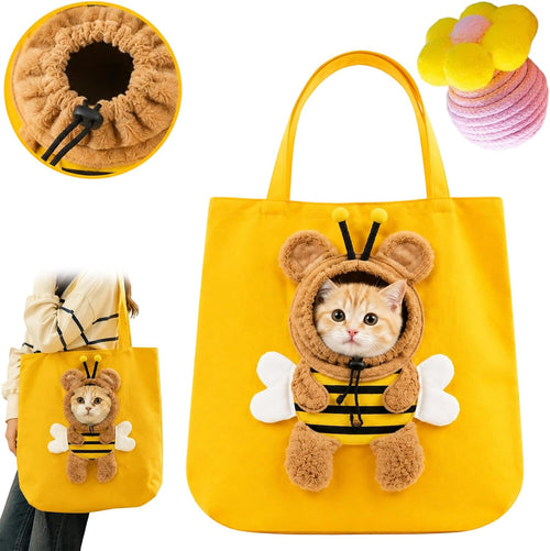 Cute cat carrier pet tote – Extra Large – image 1
