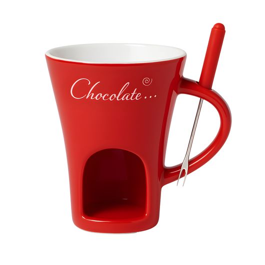 Red ceramic Meltie Mug
