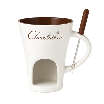 White ceramic Meltie Mug