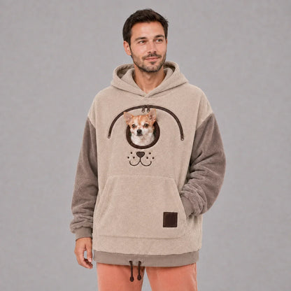 Dog Tote Carier Hoodie