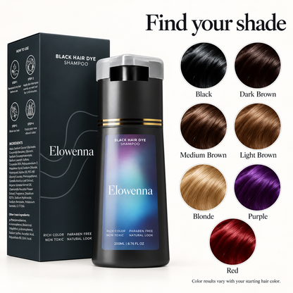 Elowenna Hair Dye Shampoo — product information