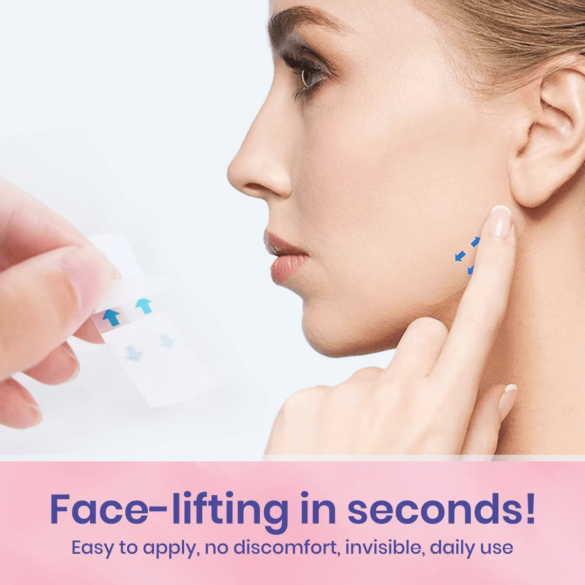 V-Face transparent cosmetic adhesive tape