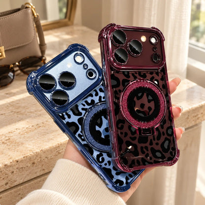 Leopard print phone case
