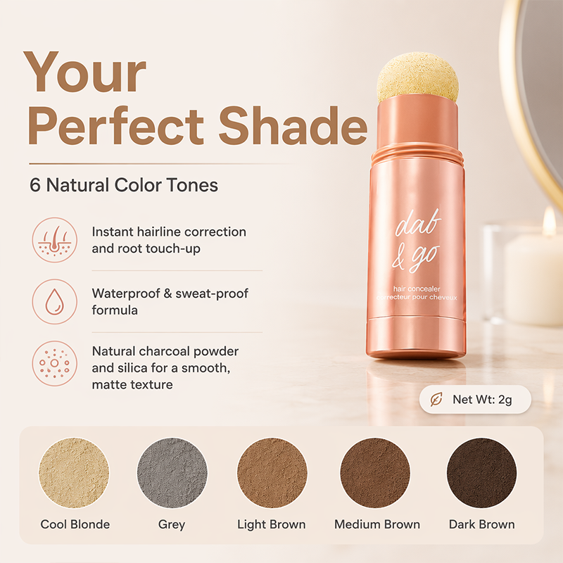 🏆 Last Day Special Price $19.99!!✨Instant Hair Shadow Powder Stick with Sponge Applicator🌸