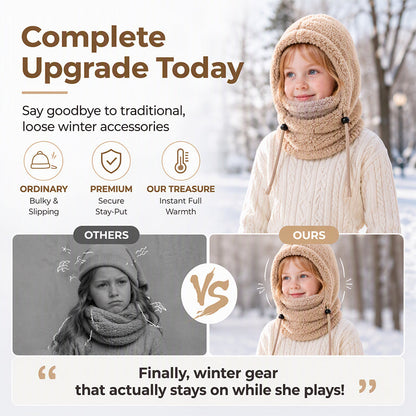 💖Black Friday Mega Deal – 50% off!💖 ❄️Children's Windproof Thermal Cycling Balaclava Hat