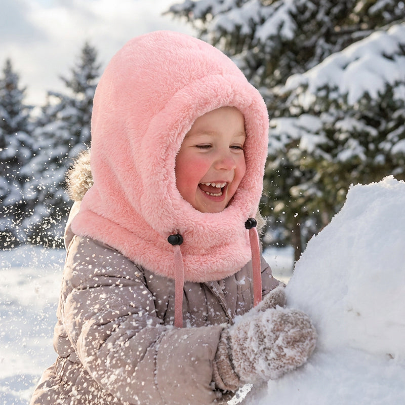 💖Black Friday Mega Deal – 50% off!💖 ❄️Children's Windproof Thermal Cycling Balaclava Hat