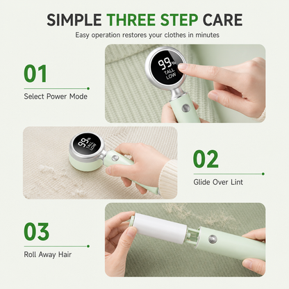 Smart Electric Fabric Shaver & Pet Hair Remover – Winter Clothing Essential