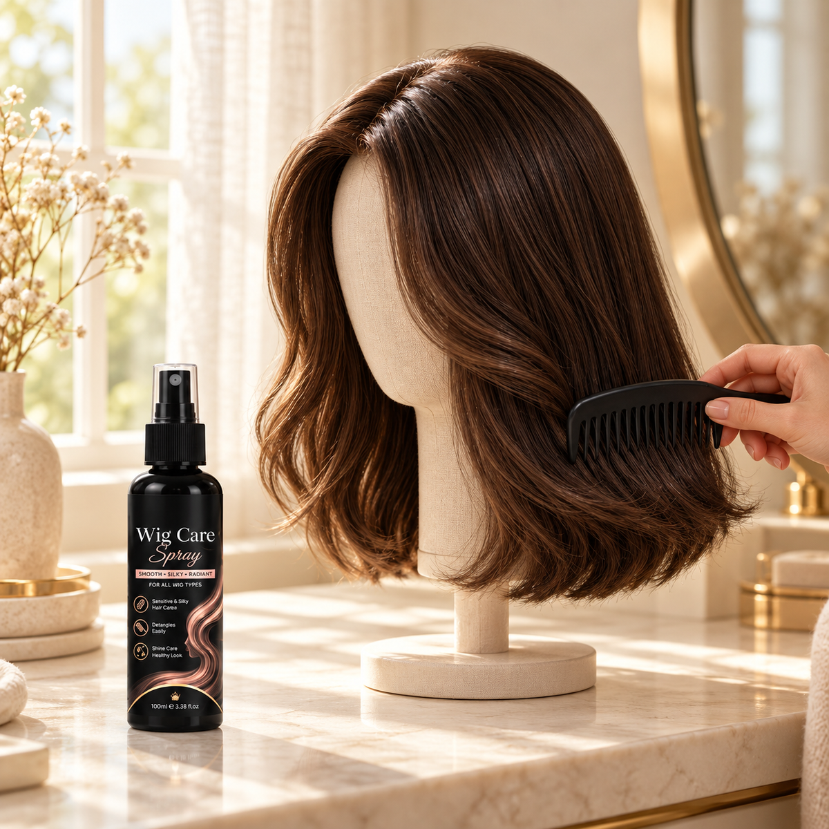 100ml wig care spray — product care image